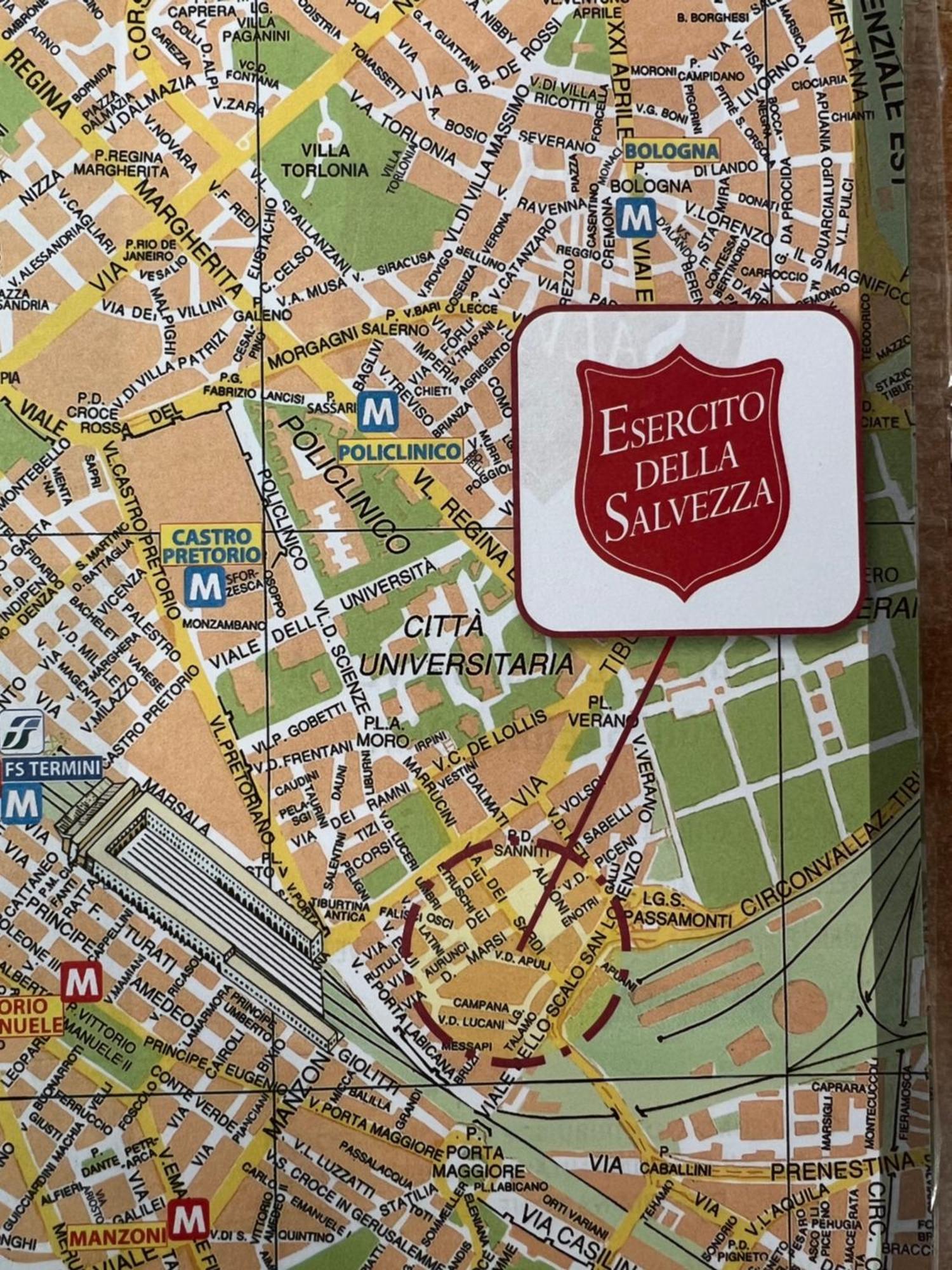 Foresteria Roma Esercito Della Salvezza Extérieur photo