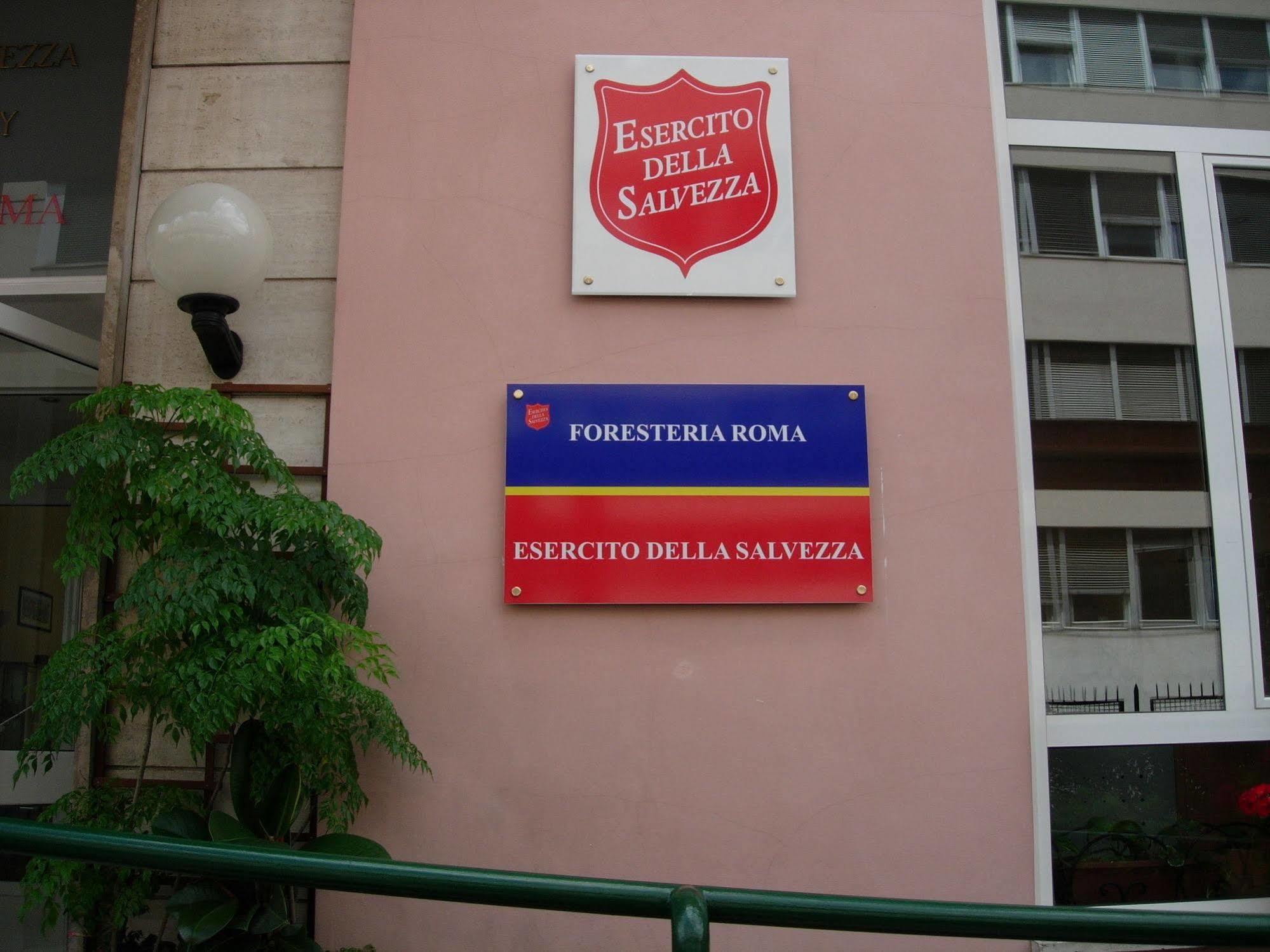 Foresteria Roma Esercito Della Salvezza Extérieur photo